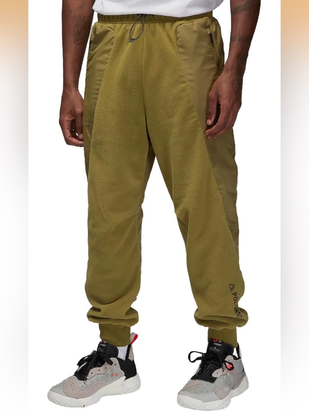 Nike Jordan 23 Engineered Polartec fleece pants joggers
olive green
XL